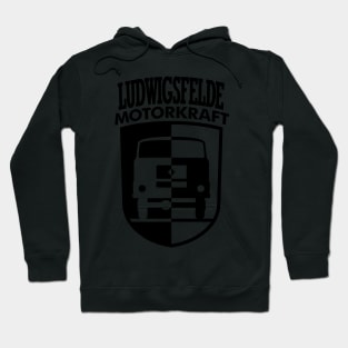 IFA Ludwigsfelde Motorkraft Coat of Arms (black) Hoodie